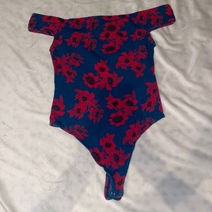 Free People Sleeveless Thong Cutout Bodysuit